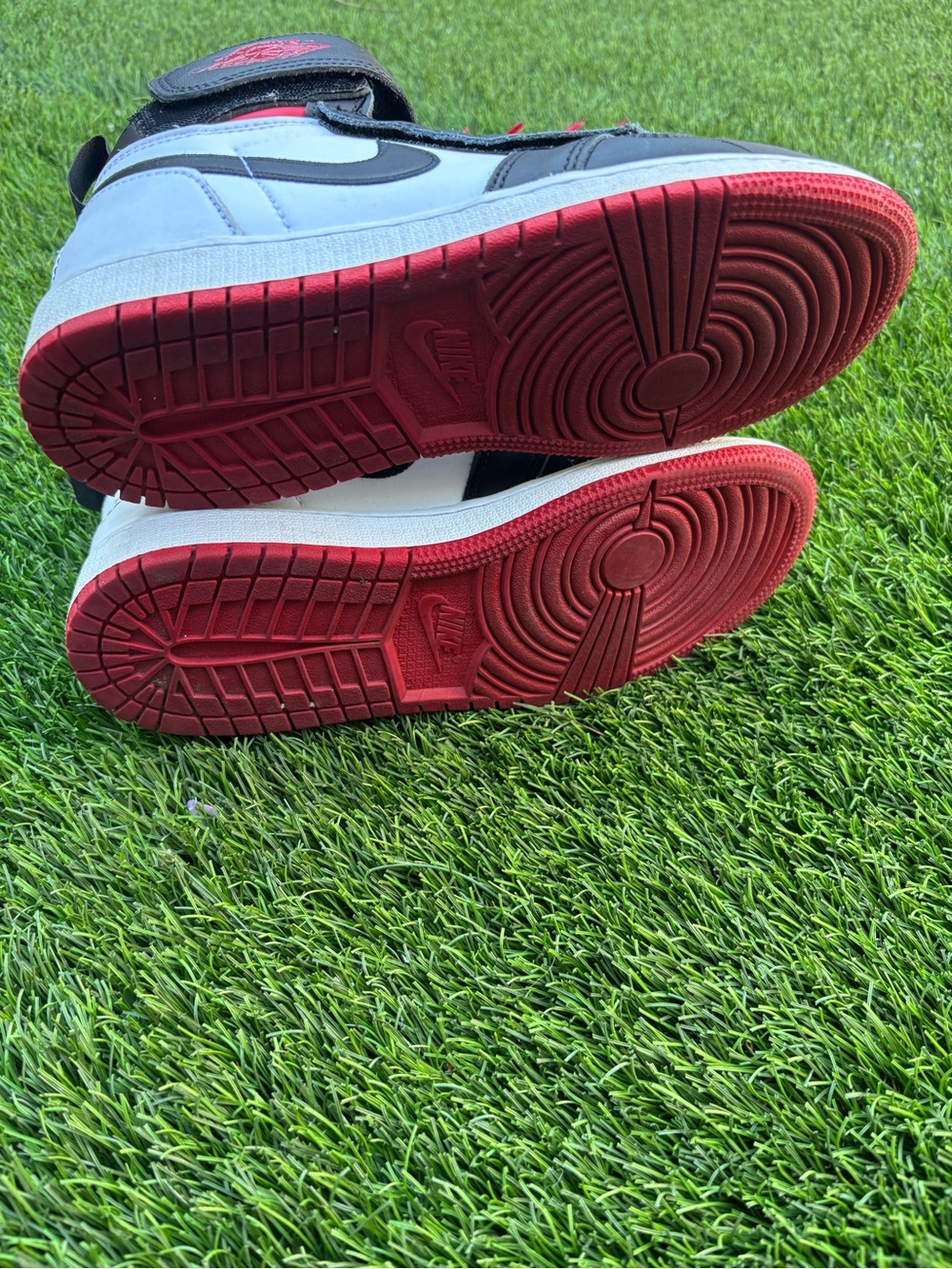 Nike Air Jordan 1 high flyease gym Red, Black & WhiteSneakers - Picture 7 of 7
